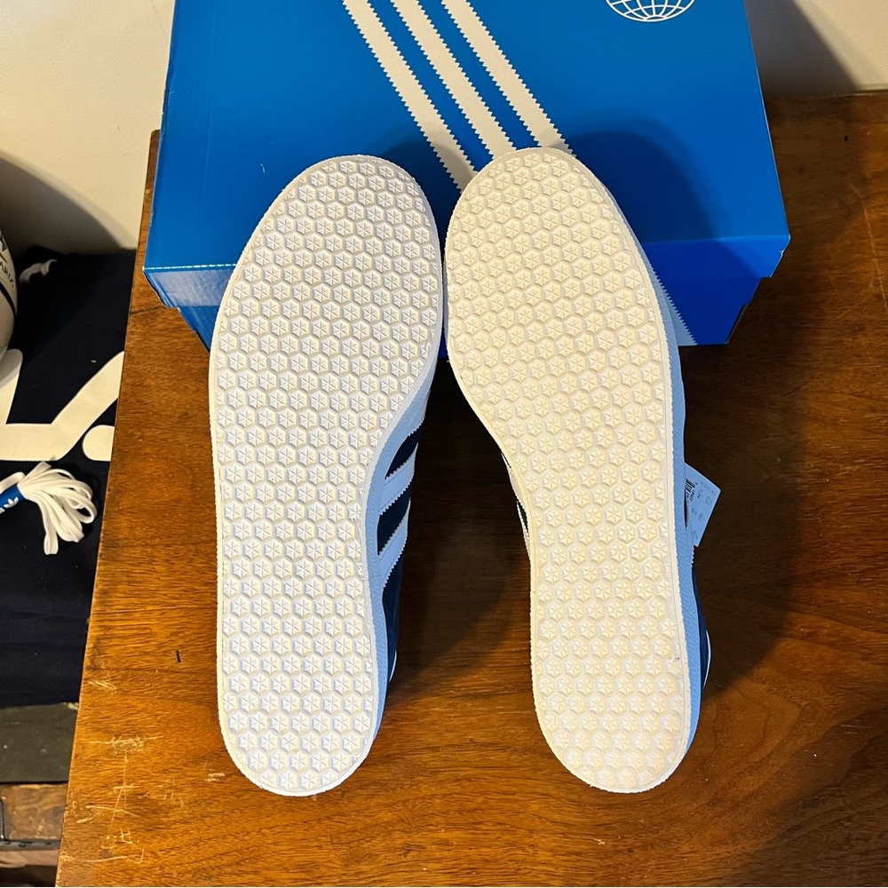 ADIDAS Collegiate Navy Gazelle Shoes - Picture 5 of 9